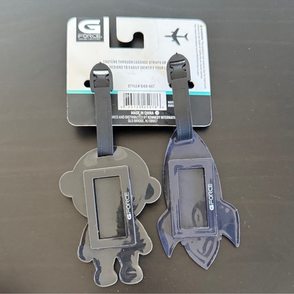 🪷 G-Force Rocket and Astronaut Luggage Tags - Picture 2 of 2